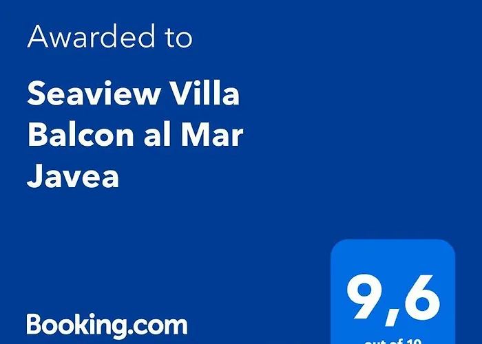 Seaview Villa Balcon Al Mar Javea