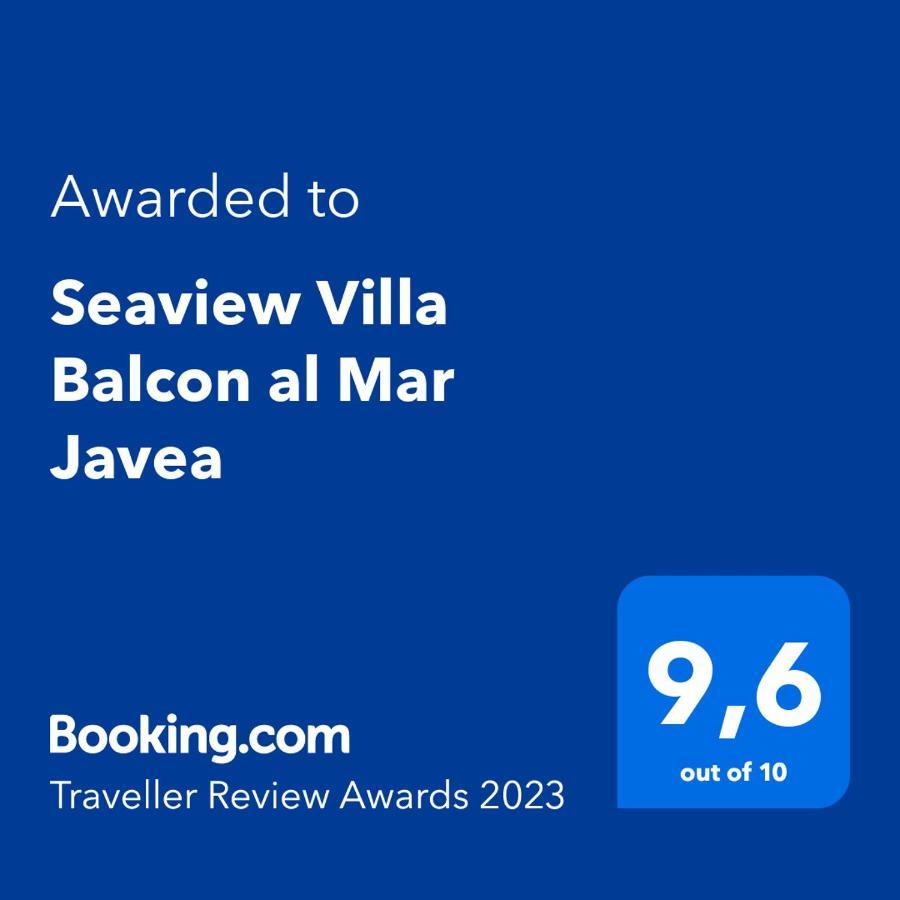 Villa Seaview Balcon Al Mar Javea *